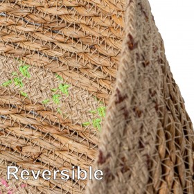 Tappeto Alexandra House Living Rattan Fibra naturale 120 cm