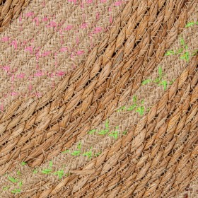 Tappeto Alexandra House Living Rattan Fibra naturale 120 cm