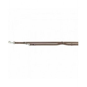 Guinzaglio regolabile per cane Trixie Premium Nocciola M/L