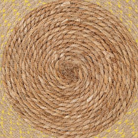 Tappeto Alexandra House Living Rattan Fibra naturale 120 cm