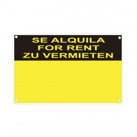 Insegna Normaluz Se vende/for sale/zu verkaufen PVC 45 x 70 cm