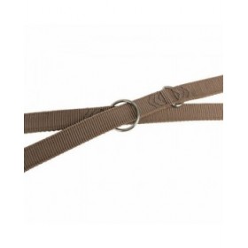 Guinzaglio regolabile per cane Trixie Premium Nocciola L/XL