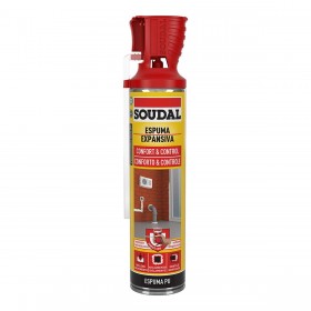 Schiuma Soudal Confort & Control 123921 Poliuretano 600 ml