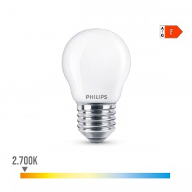 Lampadina LED Philips F 40 W 4,3 W E27 470 lm 4,5 x 8,2 cm (2700 K)