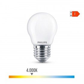 Lampadina LED Philips Bianco F 40 W 4,3 W E27 470 lm 4,5 x 7,8 cm (4000 K)