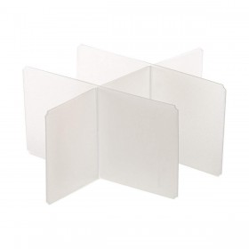Scatola Multiuso Nature Scandi Metallo Bianco