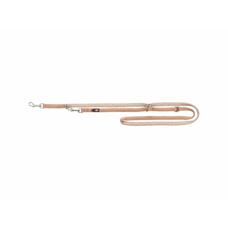 Guinzaglio regolabile per cane Trixie Premium Caramello XS/S