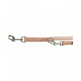 Guinzaglio regolabile per cane Trixie Premium Caramello XS/S