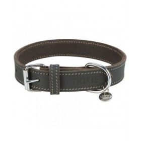 Collare per Cani Trixie Rustic Grigio M/L 42-48 cm