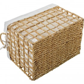 Set di Cesti Alexandra House Living 03849 Marrone Legno Rattan Fibra naturale (3 Unità)