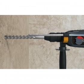 Set di trapani Fischer Quattric II SDS Plus Acciaio inossidabile Acciaio 10 x 215 mm