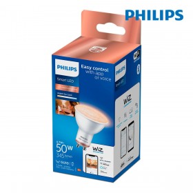 Lampadina LED Dicroica Philips Wiz Bianco F 4,7 W GU10 345 Lm (2700 K) (2700-6500 K)