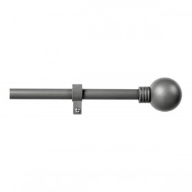 Bastone per Tende Stor Planet Estensibile Grigio scuro (160 cm)