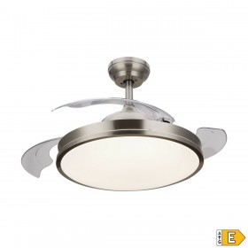 Ventilatore da Soffitto con Luce Philips Atlas 35 W 28 W 4500 Lm nichel (2700 K)