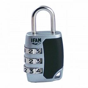 Lucchetto a combinazione IFAM C25S PVC 25 mm