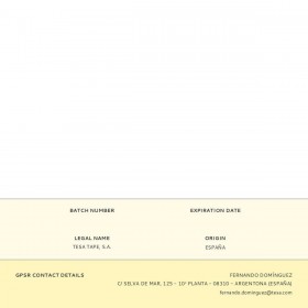 Nastro Adesivo TESA Precision Mask 4344 Standard (50 m x 25 mm)