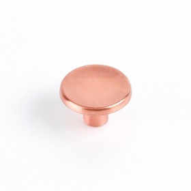 Pomo Rei 774 Oro Rosa Metallo Ø 35 x 23 mm (2 Unità)