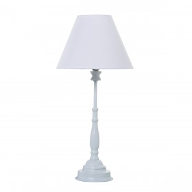 Lampada da tavolo Alexandra House Living Bianco Metallo 40 W 23 x 49 x 23 cm