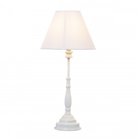 Lampada da tavolo Alexandra House Living Bianco Metallo 40 W 23 x 49 x 23 cm