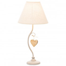 Lampada da tavolo Alexandra House Living Bianco Metallo 40 W 23 x 48 x 23 cm