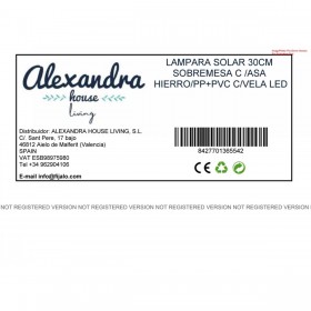 Lampada da tavolo Alexandra House Living Marrone Metallo 24 x 30 x 24 cm
