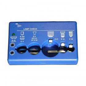 Tester EDM 03105 Azzurro Lampadina