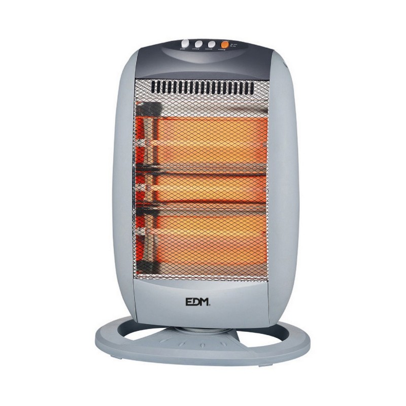 Stufetta al Quarzo EDM 07136 07136 Nero 1200 W