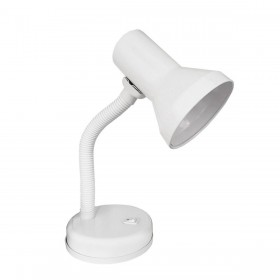 Lampada da scrivania EDM 30251 London Bianco Metallo 60 W 12,5 x 20 cm E27 Flexo/Lampada da scrivania