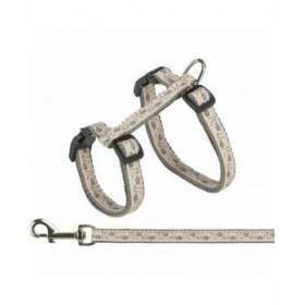 Pettorina per gatti Trixie Beige Grigio