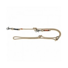 Guinzaglio regolabile per cane Trixie Be Nordic Nero Sabbia L/XL