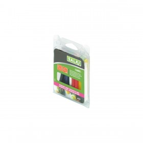 Stick di colla a caldo Salki 431088 Multicolore Decorazione Ø 8 x 95 mm 105 g (22 Unità)