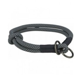 Collari da addestramento per cani Trixie Soft Rope Nero Grigio XS/S 30 cm