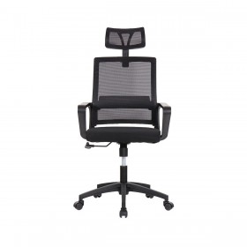 Sedia da Ufficio EDM 75189 Nero Ergonomico