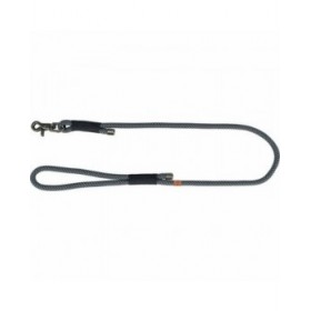 Guinzaglio per Cani Trixie Soft Rope Nero Grigio 1,2 m XS S XS/S
