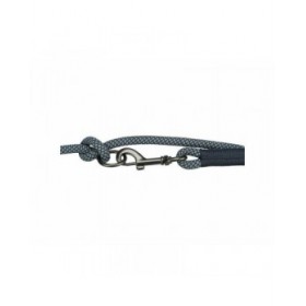 Guinzaglio regolabile per cane Trixie Soft Rope Nero Grigio S S/XL