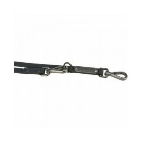 Guinzaglio regolabile per cane Trixie CityStyle Nero S/M