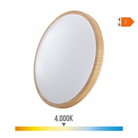 Applique Plafoniera LED EDM 32539 F 18 W 1820 Lm Circolare Superficie (4000 K)