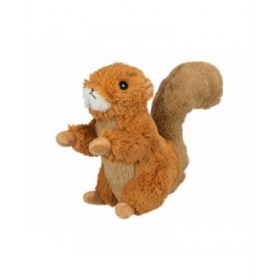 Peluche per cani Trixie Poliestere Stoffa Scoiattolo 20 cm