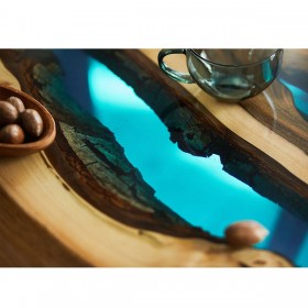 Resina epossidica Fusion Epoxy Black Label Rescrbl Arti e mestieri 2 Pezzi 250 g Trasparente