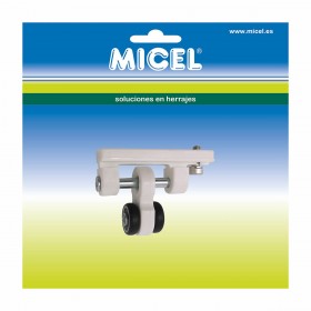 Carrucola per pergola Micel TLD21 Nylon 65 x 18,5 x 48 mm Solcometro Bianco