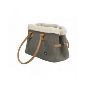 Borsa per Animali Domstici Trixie Rachel Grigio Marrone Chiaro 25 × 30 × 40 CM