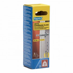Dadi e viti Rapid 5001552 Ø 11 x 80 mm M5 x 89 mm Metallo Espansione 10 Unità