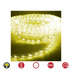 Tubo LED EDM 72707 Flexiled Giallo 1,75 W x 1 m 48 m