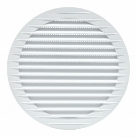Griglia di ventilazione EDM 87721 Bianco Ø 15 cm