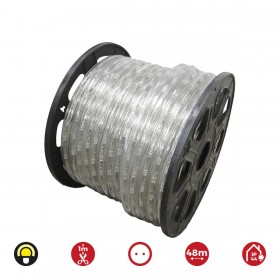 Tubo LED EDM 72717 flexiLED Giallo 1,4 W x 1 m 48 m 2 vie