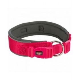 Collare per Cani Trixie Premium Grafite Fucsia S/M 33-42 cm