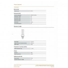 Lampadina a risparmio energetico Osram 26 W G24D-3 4000 K