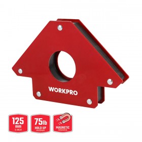 Squadra magnetica per saldatura Workpro 5" 12,5 cm
