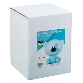 Lampada da tavolo Alexandra House Living Azzurro Plastica 20 x 24 x 20 cm Orso