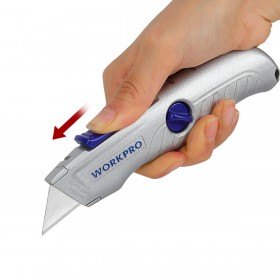 Taglierino Workpro Sk5 Argentato Alluminio